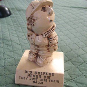 Old Golfers Lose Their Balls Paula 1969 Figurine